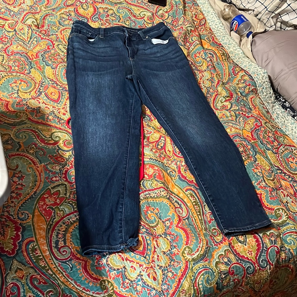 Medium to dark wash Chico’s jeans size 1.5
